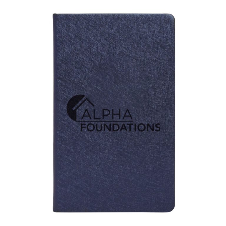 Textured Metallic 5" x 8.5" Notebook