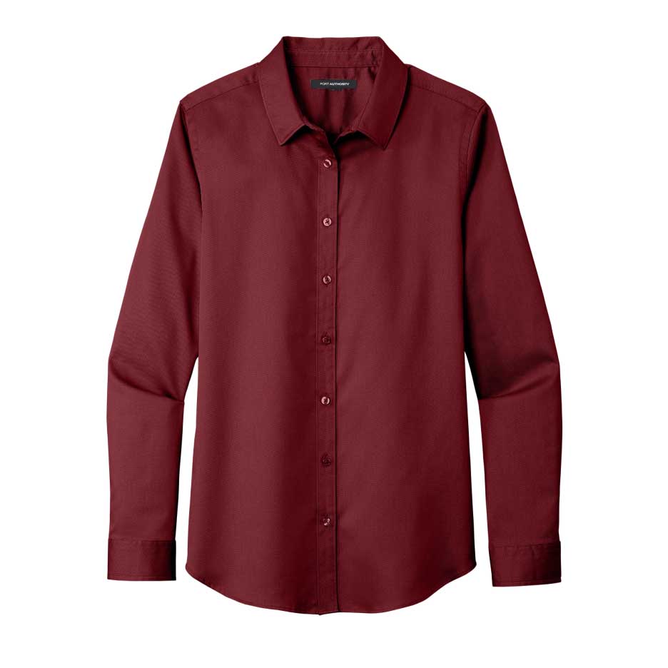 Port Authority Women's Long Sleeve Button Down Shirt
